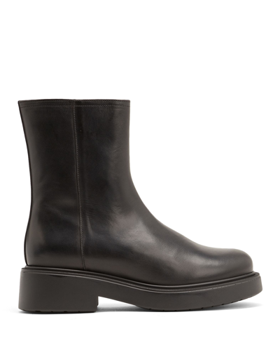 Shop Leonardo Principi Woman Ankle Boots Black Size 7 Calfskin
