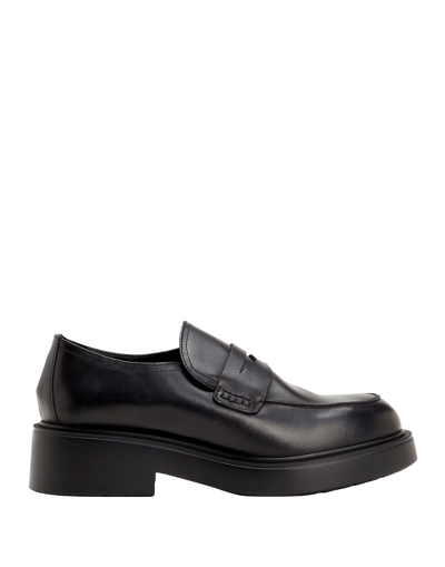 Shop Leonardo Principi Woman Loafers Black Size 6 Calfskin