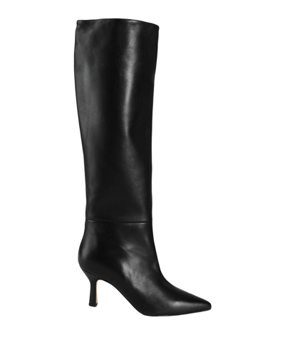 Shop Mychalom Woman Boot Black Size 11 Soft Leather
