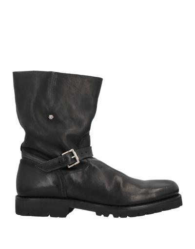 Shop Ateliers Heschung Heschung Man Knee Boots Black Size 11.5 Soft Leather