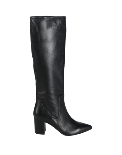Shop Mychalom Woman Boot Black Size 6 Soft Leather