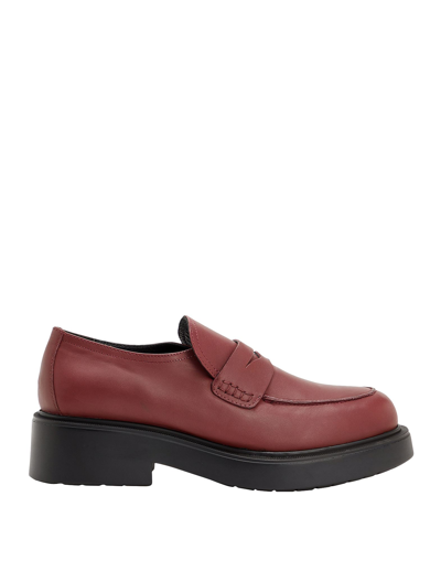 Leonardo Principi Loafers In Red