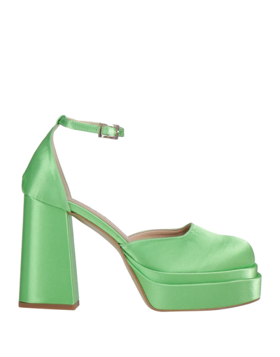 Ovye' By Cristina Lucchi Pumps In Light Green | ModeSens