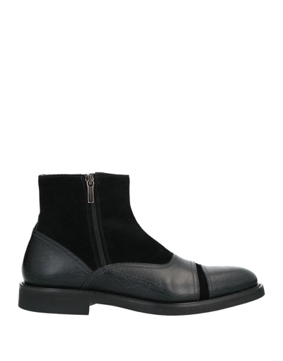 Shop Moreschi Ankle Boots In Black