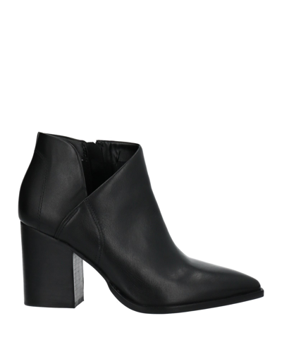 Shop Arezzo Woman Ankle Boots Black Size 11 Goat Skin