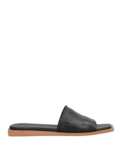 Shop Alysi Woman Sandals Black Size 9 Soft Leather
