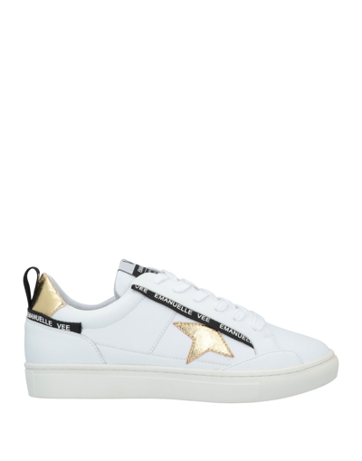 Shop Emanuélle Vee Woman Sneakers White Size 7 Soft Leather