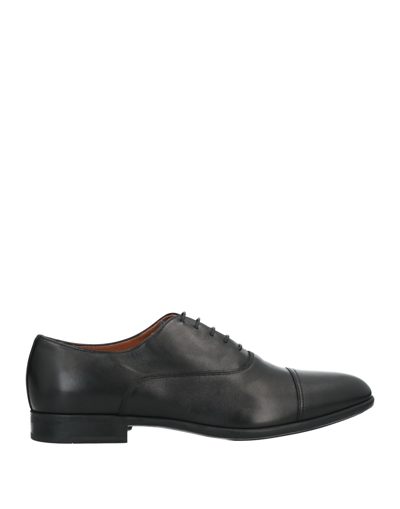 Shop Doucal's Man Lace-up Shoes Black Size 8 Soft Leather