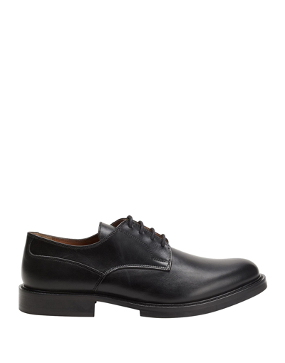 Shop Leonardo Principi Man Lace-up Shoes Black Size 9 Calfskin