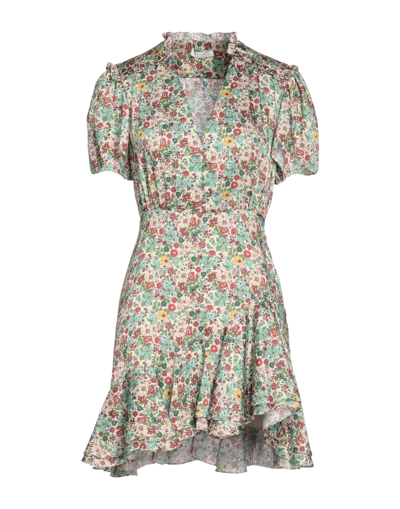 Sandro Short Dresses In Beige