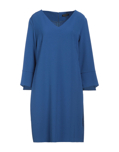 Shop Antonelli Short Dresses In Blue