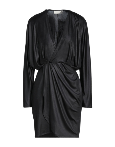 Shop Haveone Woman Short Dress Black Size S Polyester, Elastane
