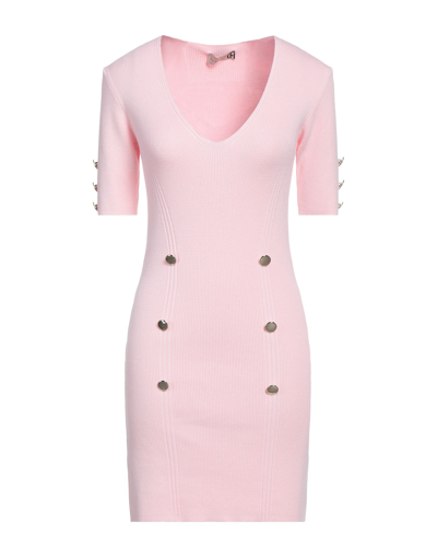 Shop Haveone Woman Short Dress Light Pink Size Onesize Viscose, Polyester