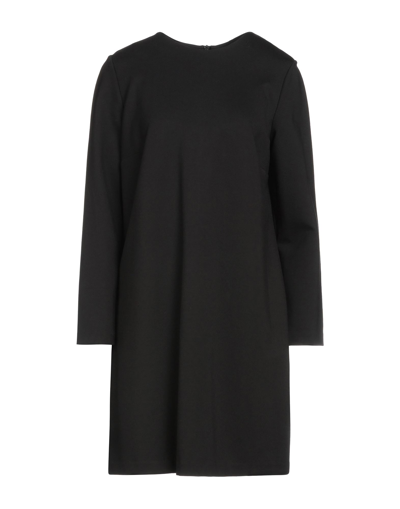 Shop Emma & Gaia Woman Mini Dress Black Size 12 Viscose, Polyamide, Elastane