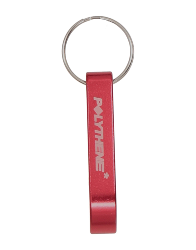 Shop Polythene* Man Key Ring Red Size - Metal