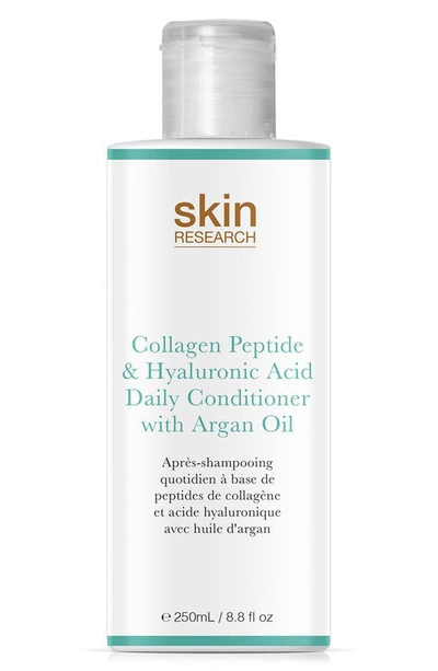 Shop Skin Research Collagen Peptide & Hyaluronic Acid Daily Conditioner With Argan Oil