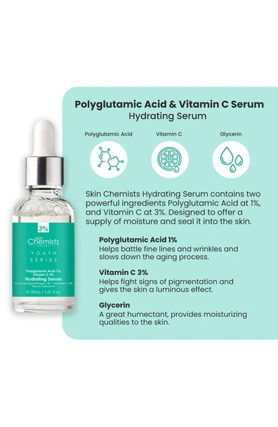 Skinchemists Polyglutamic Acid & Vitamin C Hydrating Serum