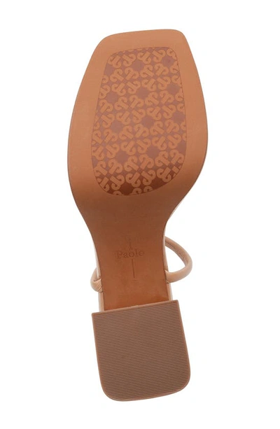 Linea Paolo Eve Ankle Strap Platform Sandal In Desert