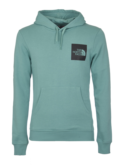 Shop The North Face Fine Logo Hoodie In Wasabi