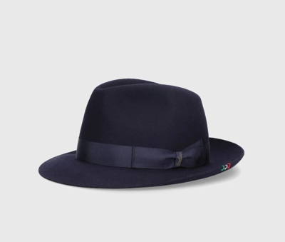 Borsalino Flag Limited Edition In Bluberry | ModeSens