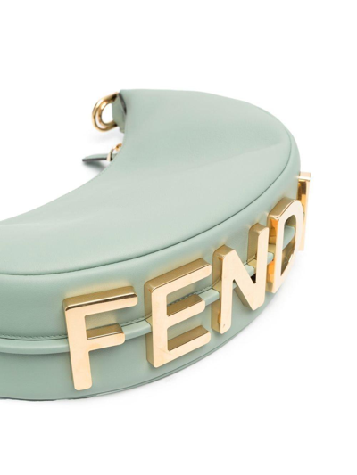 Shop Fendi Logo Plaque Tote Bag