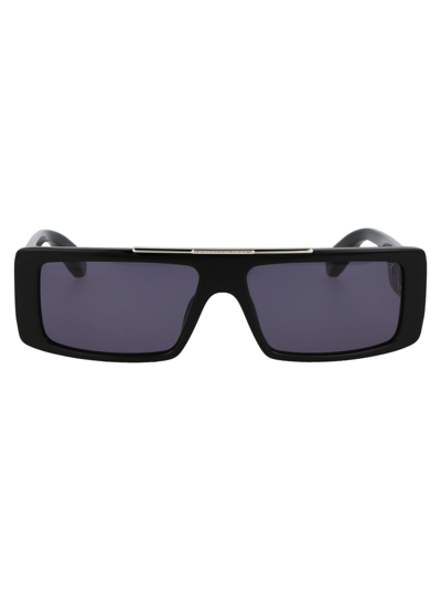 Shop Philipp Plein Sunshine Plein Positano Sunglasses In 0700 Black