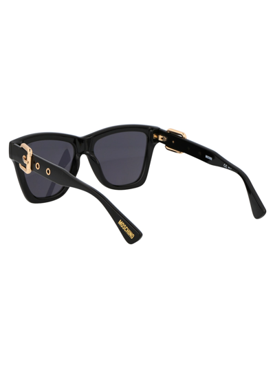 Shop Moschino Eyewear Mos131/s Sunglasses In 807ir Black