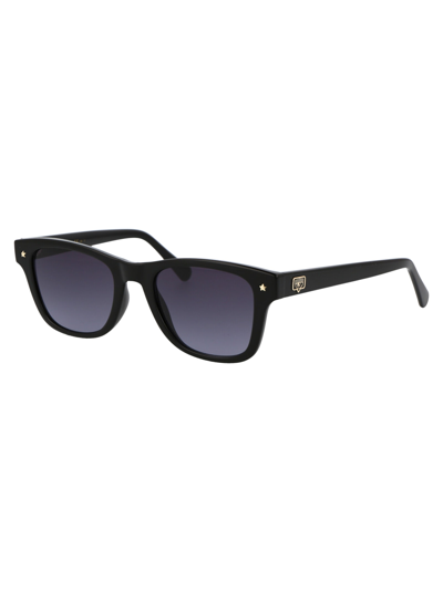 Shop Chiara Ferragni Cf 1006/s Sunglasses In 8079o Black
