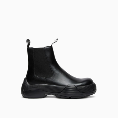 Shop Lanvin Fm Boots Bosi07 Calf H22 In Black