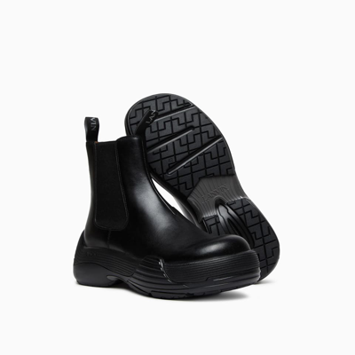 Shop Lanvin Fm Boots Bosi07 Calf H22 In Black