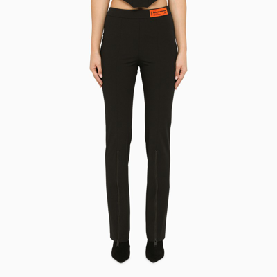 Heron Preston Gabardine Stretch Viscose Blend Pants In Black