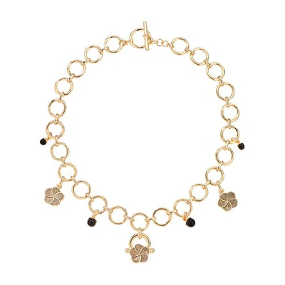 Shop Aurelie Bidermann Dallah Necklace In Gold
