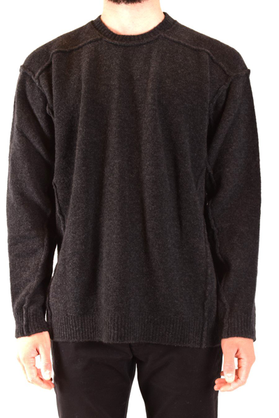 Shop Laneus Men's  Black Wool Sweater