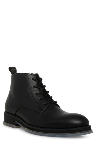 Shop Madden Faux Leather Boot In Black