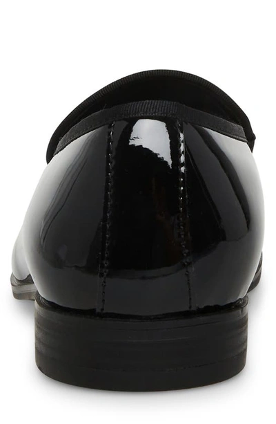 Shop Madden Patent Faux Leather Loafer In Black Patent