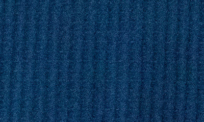 Shop Nina Leonard Waffle Knit Cowl Neck Top In Sailor Blue