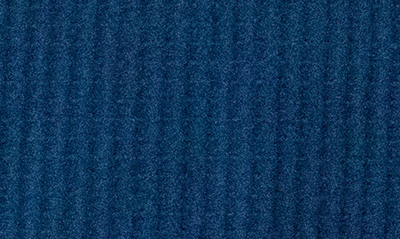 Nina Leonard Waffle Knit Cowl Neck Top In Sailor Blue