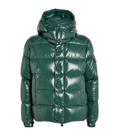 Shop Moncler Maya 70 Puffer Jacket In Green