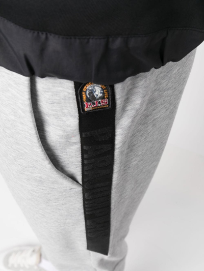 Shop Parajumpers Buckle-fastened Track Pants In Grau