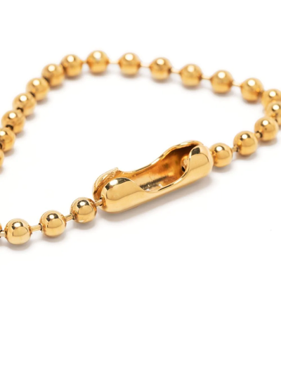 Shop Ambush Ball-chain Bracelet In 7600 Gold No Color