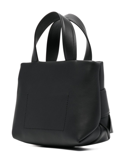 Shop Acne Studios Micro Musubi Tote Bag In Black
