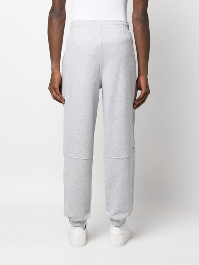 Shop Lacoste Logo-patch Track Pants In Grau