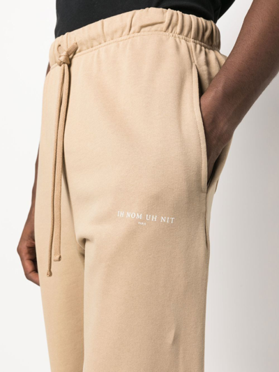 Ih Nom Uh Nit Logo-print Drawstring Sweatpants In Nude