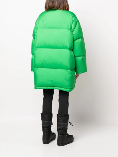 Stand Studio Mid-length Edna Coat In Grün
