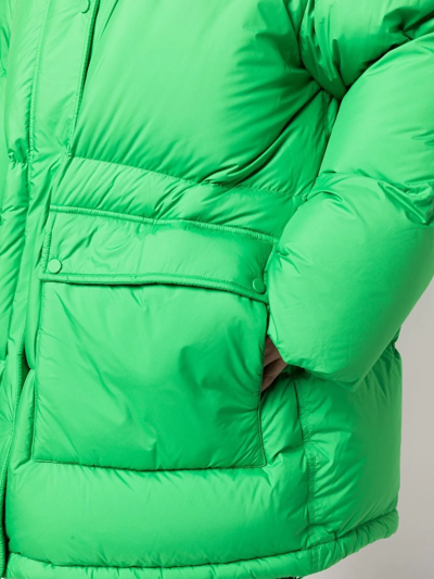 Stand Studio Mid-length Edna Coat In Grün
