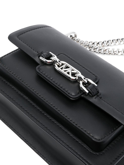 Michael Kors Heather Shoulder Bag In Schwarz