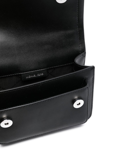 Michael Kors Heather Shoulder Bag In Schwarz