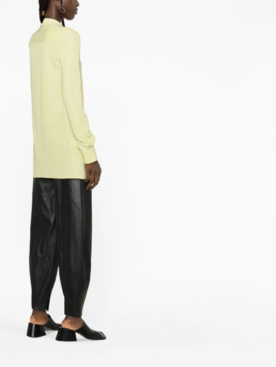 Shop Alyx Button-up Shirt Dress In Gelb
