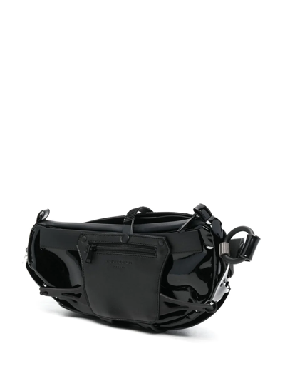 Shop Innerraum I30 Panelled Belt Bag In Schwarz