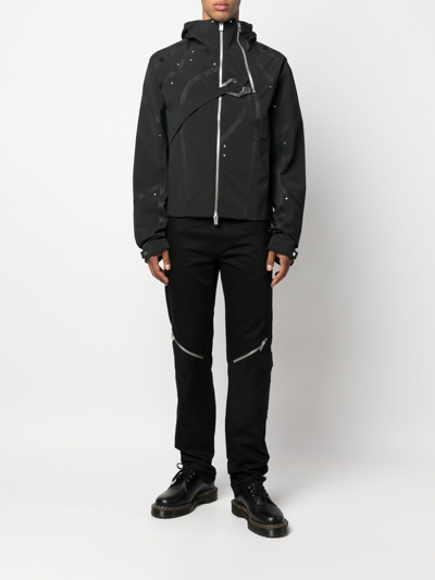 Heliot Emil Black Cloisterd Technical Jacket | ModeSens